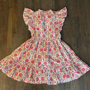 Caroline Constas NWT Flutter Sleeve Mini Dress in Strawberry Print XS